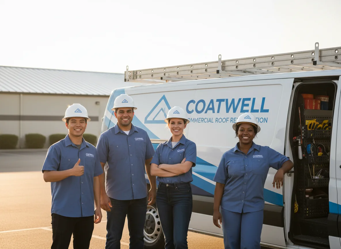 Commercial roof coating company in Auburn, IL